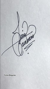 Firma Elegante con L y G ✒️ #signature #calligraphy #tutorial #firmas