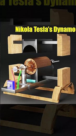Secrets of Tesla's Dynamo Electric | Dynamo Generator | Dynamo Motor | Nikola Tesla | #shorts