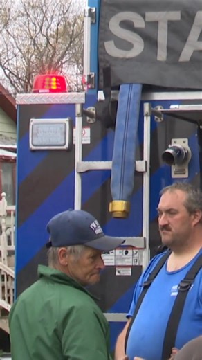 70K views · 550 reactions | Kevin Woodcock describes the fire in Newton Falls on Tuesday as an inferno. : https://www.wwnytv.com/2025/10/14/newton-falls-fire-claims-lives-2/ | 7 News | Facebook