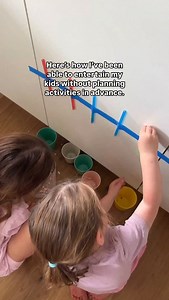 I used to think “being good at activities” meant planning ahead, saving ideas, buying supplies, and having the energy to execute them. I had none of those things. When I was adjusting from one to two kids, my brain was fried. I wanted less screen time, more connection, and fewer meltdowns… but the idea of planning anything felt impossible. The shift wasn’t doing more. It was lowering the bar. I stopped trying to recreate complicated activities and started using whatever was already around me. St