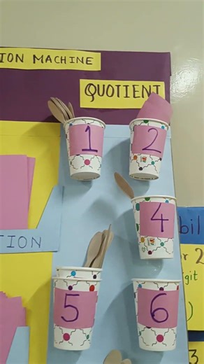 Division #Working model #, Division Machine, Division and Quotient 💫💯🎯✌️📝📖📈