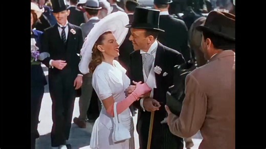 On This Day In Herstory. On January 23, 1948 Judy Garland and Fred Astaire, with Chuck Walters directing, filmed this scene for their movie, Easter Parade. | The Judy Garland Experience