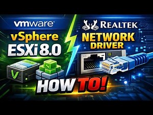 Minisforum MS-A2 HOW TO: Install the NEW Realtek driver on ESXi 8.0