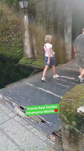 Puerta Real Garden intramuros Manila PHILIPPINES || para akong pumasok sa nakaraang panahon⏳