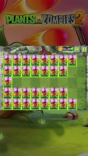 PvZ 2 - Plantfood Ability - Plant Team Vs Hero Smash Gargantuar Level 10
