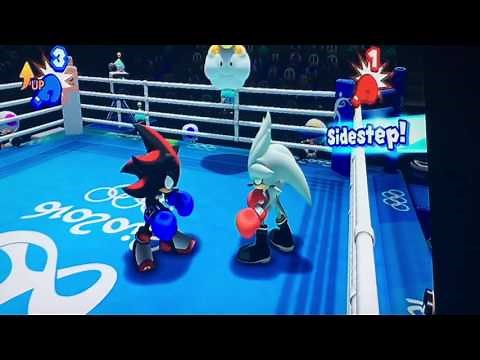 Mario and Sonic at the Rio 2016 Olympic Games- Boxing (Shadow vs Silver)