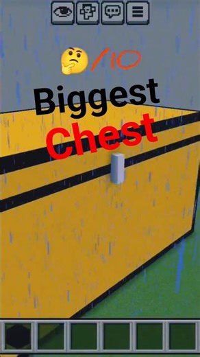 "I Built the BIGGEST CHEST in Minecraft | Minecraft Mega Build" #anime #minecraftbuilds