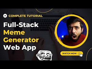 Full Stack TypeScript Web App Tutorial - Build a Meme Generator App