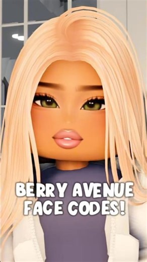 BERRY AVENUE FACE CODES FOR YOU! #roblox #berryave #berryavenueroleplay #berryavenuecodes