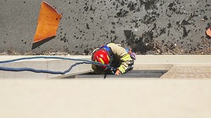 Arkansas Task Force One uses empty four-story building for rescue training