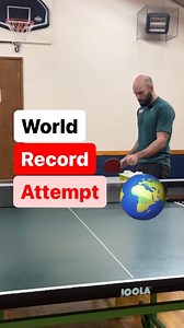 1.5K views · 16 reactions | WORLD RECORD ATTEMPT  Check out my multiball world record attempt, do you think I can beat it??? #Serving #Service #TableTennis #PingPong #Coaching #OnlineCoaching #Serves #Learn #New #Skills #Sport #Tips #CraigBryant #Joola #TeamJoola #TeamBribar | The Table Tennis Service Guy | Facebook