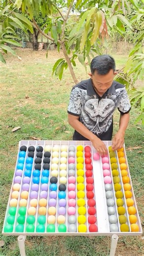 لعبة تحدي فرز كرات الألوان # Game # Challenge # Sortvideo # Puzzle //