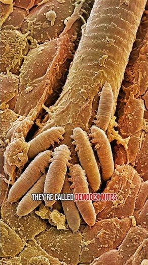 There Are BUGS Living on Your Face! 🕷️😱 #shorts #facts