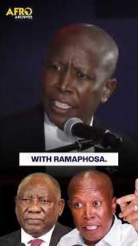 "Only death will save Cyril Ramaphosa from Going to Jail" EFF Leader Julius Malema