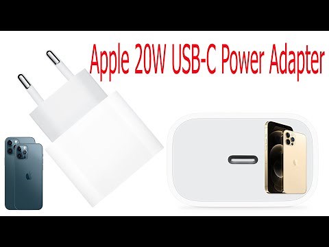 Apple 20W USB-C Power Adapter IPHONE 12 Charging TESTING