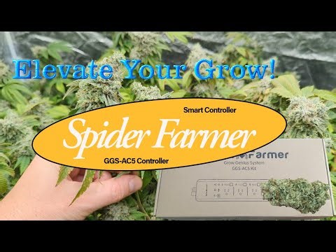 Elevate Your Grow With GGS AC5 Smart Controller, Bluetooth & WiFi, Control via Spider Farmer APP