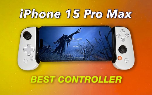 iPhone 15 Pro Max最强游戏手柄!? 真的能用吗?? Backbone One开箱初体验