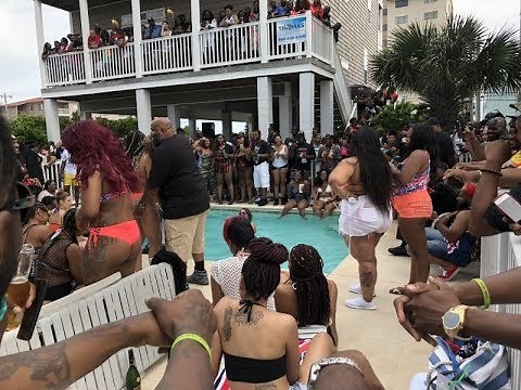 BLACK BIKE WEEK 2018 | "TWERK CONTEST" | North Myrtle Beach, SC