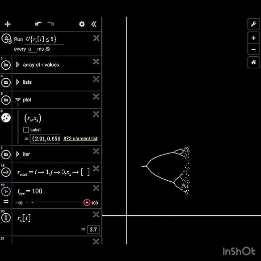 How Simple Math Generates Infinite Complexity | Bifurcation Diagram ‪@veritasium‬ ‪@numberphile‬
