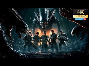 ALIEN: ROMULUS Is Sci-Fi PERFECTION | Full Game 2024 Movie (ALIENS DARK DESCENT)
