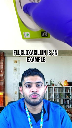 Pharmacist explains Flucloxacillin 💊 #fyp #foryoupage #pharmacy #medicine