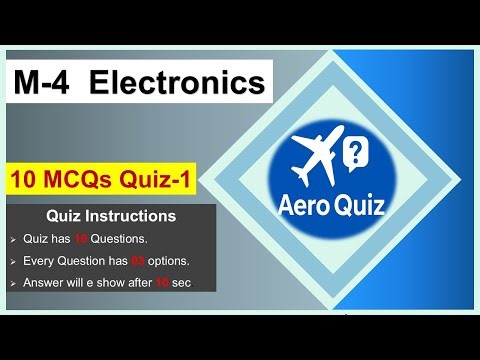 Module 4 Electronics MCQs | EASA Part-66 B1.1 Exam Preparation ✈️