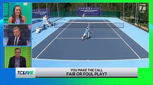 IS THIS A FAIR OR FOUL PLAY? | Tennis Channel Live