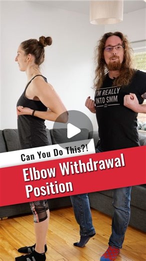 Tom Morrison | The Simplistic Mobility Method on Instagram: "How’s your upper back posture? This elbow withdrawal position is an awesome isometric hold exercise that you can do to improve your shoulder retraction, open up your pecs and get everything pulled back that you can do multiple times per day AND best thing is! You don’t need any equipment!! Give it a go a few times per day and see how fast it improves everything! #posture #posturecorrection #tommorrison #simplisticmobilitymethod #mobili