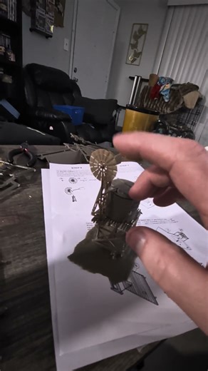 first time putting a HO scale model together