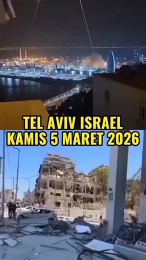 Tel Aviv Israel Kamis 5 maret 2026 #hiburantiktok #random #viral #fyp #perang