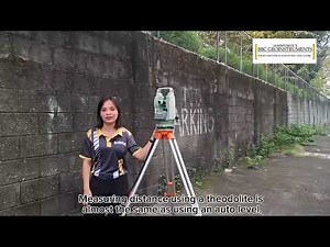How to Measure Distance using a Theodolite