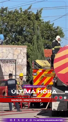 5.2K views · 46 reactions | Explosión dentro de un domicilio en el fraccionamiento Hacienda El Cobano, hoy en Aguascalientes. El siniestro habría sido causado por los perros del dueño al jugar con material inflamable. ⚠️ #Incendio #Explosión #Emergencia #Noticia #Aguascalientes | TV Azteca Aguascalientes | Facebook