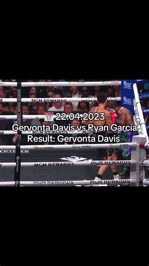 Gervonta Davis vs Ryan Garcia: Davis Wins by KO