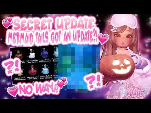 💗ALERT💕 SECRET UPDATE 🧜‍♀️MERMAID TAILS🌊 GOT AN UPDATE?! | Royale High