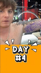 DAY 4: Full Greek Mythology Sleeve FINISHED! 🤯🔥 #sunsetinkbali #tattooshorts