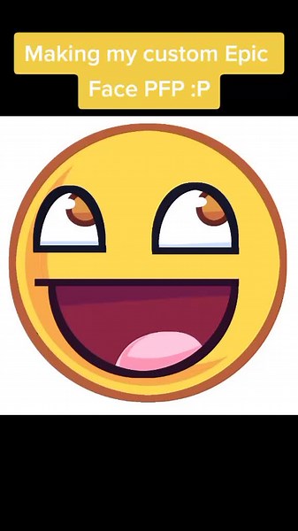 Making my custom epic face pfp :D #epicface #epic #epicfacepfp #pfp | Custom Pfp