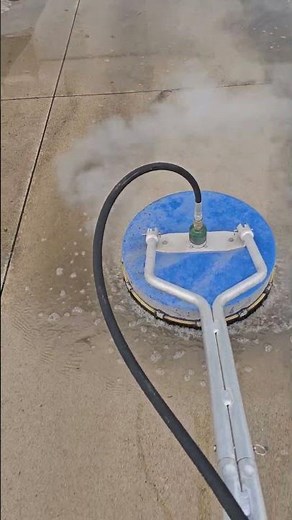 Pressure Washing Fort Wayne | Hot Water Concrete Cleaning (Oil & Grease Removal)