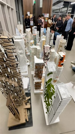 699K views · 136 reactions | Studio of high-rise architectural models...