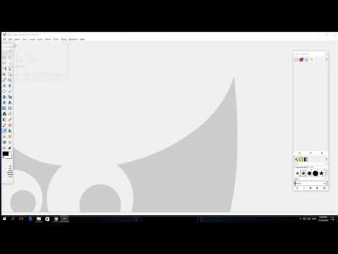How To Make a New Blank Image In GIMP