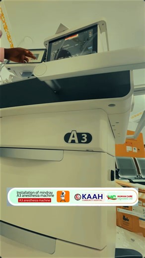 We are proud to announce the successful installation of the A3 Anesthesia Machine at Kaah Hospital. The A3 is a modern anesthesia system designed to deliver safe, precise, and reliable anesthesia during surgical procedures. It integrates intelligent ventilation, continuous monitoring, and advanced safety features to support anesthesiologists in every critical moment. At Human Care Diagnostics, we don’t just supply medical equipment — we provide professional installation, comprehensive staff trai
