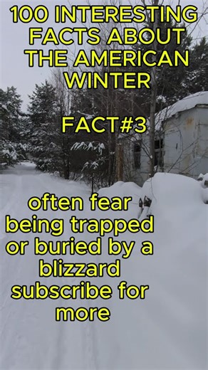 Did you know that some people have a paralyzing fear of snow?