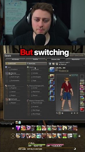 New Player learns how Jobs Work in FFXIV