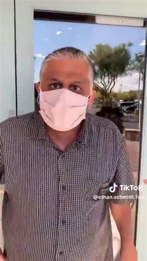 16 reactions · 10 comments |  Double masker is upset that dude won't put a mask on, and then flips his lid on him for saying, "This is America, brother, you're in my country." Maybe he should take off one of his masks and let him borrow it. Double masked, lol, I think we found the entitled fruitcake here. TicTok @ ethan.schmidt.fan | Jamielynn Looney | Facebook