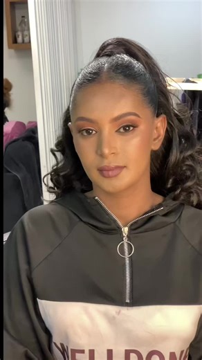 Beautiful and simple bridesmaid makeup 💐💐💐 Call for reservation 📞0931087403 #bridesmademakeup #jademakeup #habeshamakeup #mize