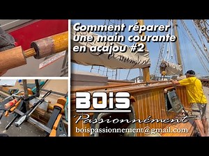 Comment réparer une main courante de 40 mm de diamètre.