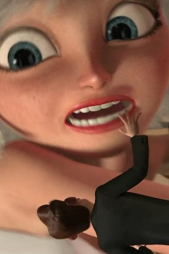 Giantess Susan Murphy's giantess growth spurts in Monsters vs Aliens #shorts