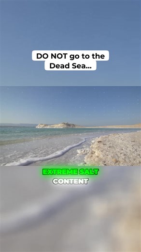 Discover why the Dead Sea's salt content shocks, stings, and mesmerizes. #DeadSea #SaltShock #science #physics #earth