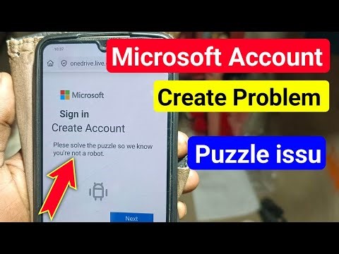 Microsoft account fix please solve the puzzle so we know you're not a robot | Microsoft puzzle solve
