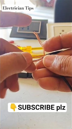 सपोर्ट करो ना भाई plz 🙏|SUBSCRIBE| |Wire join tips|#WiringTips #PowerConnection #shorts