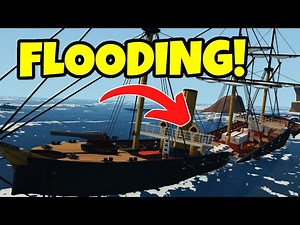 Splitting a Ship IN HALF WHILE ITS SINKING! Stormworks